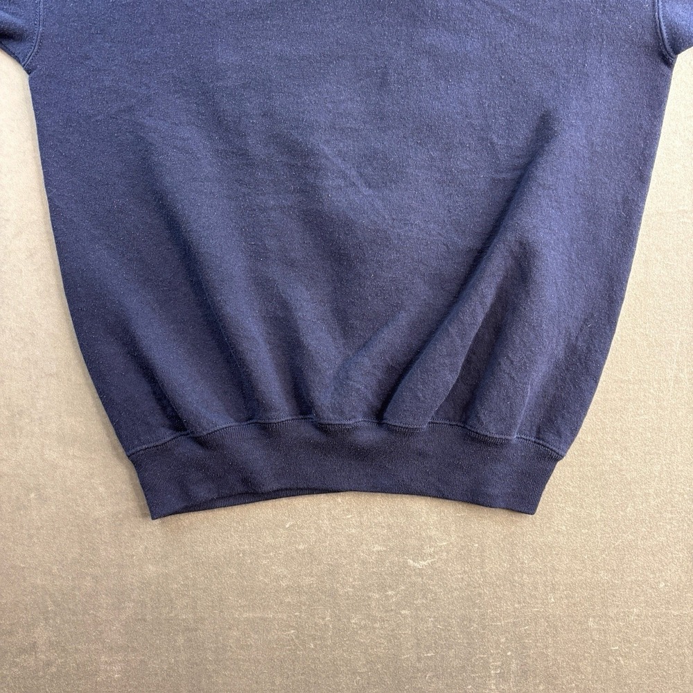 Lee The Big Apple New York Crewneck Sweatshirt Men's Large Navy USA Made - Picture 9 of 14